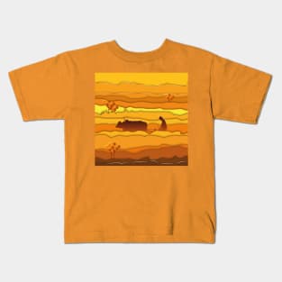 Haiku about a peasant and a bull Kids T-Shirt